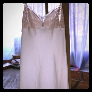 Sweet and sexy bridal nighty w/ ribbons &sparkles